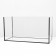 Aquarium "rectangular" without a lid, 100 liters, 75.5 x 33 x 39.5/44.5 cm