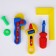 Set of builder in a backpack, 23x20.5cm, mix