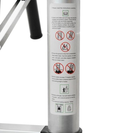 The staircase telescopic tundra, aluminum, 9 steps, automatic, 2.6 m-6