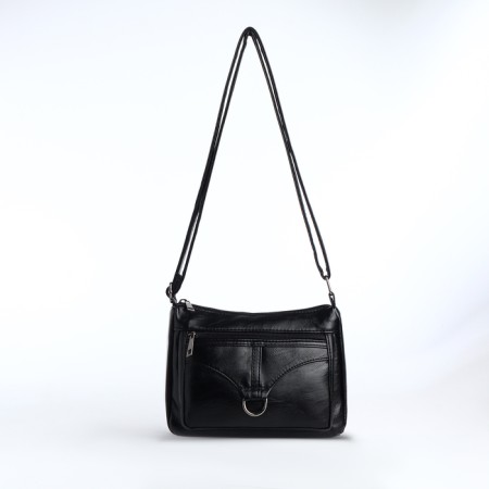 Women's bag with lightning, black color