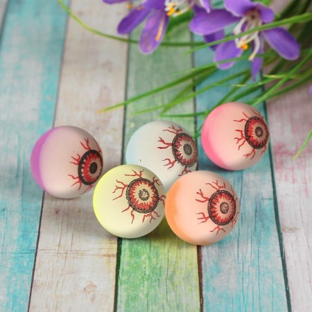 Rubber ball "Eye", Mix colors 3.2 cm-1