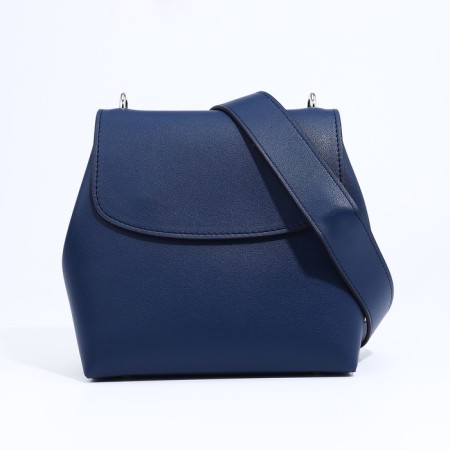 L-Craft bag bag on magnets, external pocket, blue color