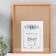 Photo frame pine walnut 1/5 35x45 cm