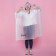 Rawland adult poncho Tropical Dream, oversize, 44-52, 97 x 120 cm, white color