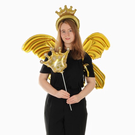 Set of foil balls "Carnival set. Gold ", 3 pcs.-3
