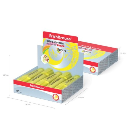 Marker Text Moistener 5.0 Erichkrause Visioline V-12 Spring yellow 50507-2