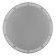Dandelion mirror, with sandblasting graphics and fusing, wall, d = 50 cm mix