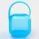 Container for dummy, blue color