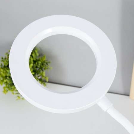 Table sensory lamp 16098/1 LED 5W USB AKB 3000-6000K White 16x16x54.5 cm Risalux-6