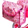 Winter doll stroller, with a bag, handle is regulated, a metal frame, mix