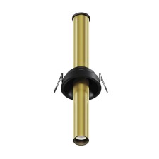 The built-in lamp Technical C140RS-L300-7W3K-BBS, LED, 7 W, 30x30x316 mm, 460 lm, 3000k, black, brass