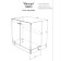 Wardrobe for the mallow 800x420x810 Wenge/Loodo