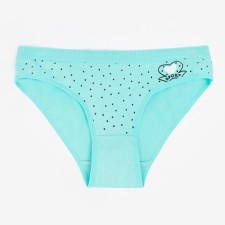 Cowards female slips, turquoise color, size 42-44