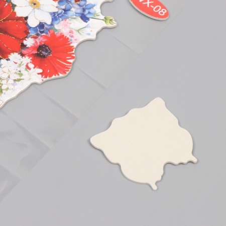 Sticker Plastic Interior "Field Bouquet" 40x31 cm-3