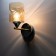 Sconces Citilux "Claude" CL137312, 10x21 cm, 1x60W, e27, yellow color