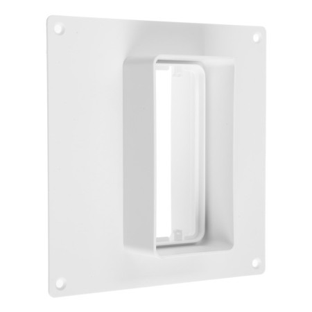 Zein ventilation duct connector, 60 x 120 mm, with an overhead plate-2