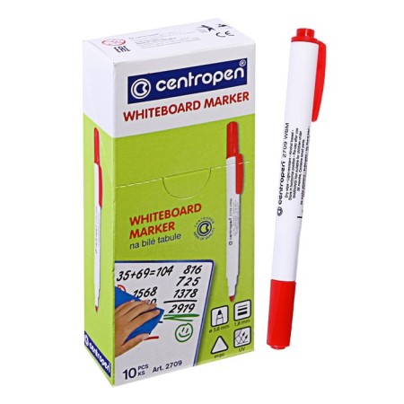 Board of a board 3.8 mm centropen 2709, line 1.8 mm, red color