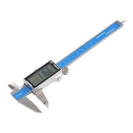 Electronic tundra of the pros, metal, with a depth meter, 150 mm