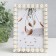 Photo frame Metal 10x15 cm "Monarchy" White 12.3x17.3 cm