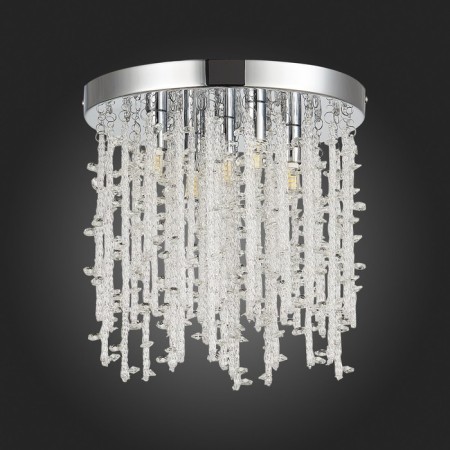 Ceiling EVOLUCE lamp. Sle103302-05. Lucchio. 5x3 W, G9, 30x30x28.2 cm, chromium color-4
