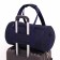 Sports bag with lightning, 2 outer pockets, long belt, blue color