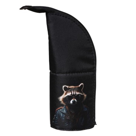 Penal Tubu-Construction, 85 x 210 x 65 mm, soft, fabric, calligrata, PMO 12-20 "raccoon"-1