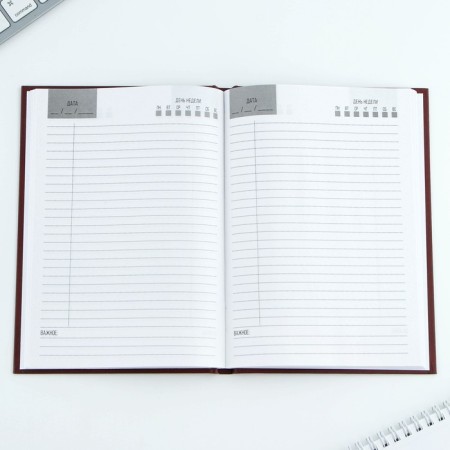 Diary in a solid cover A5, 80 sheets "Rare View"-2
