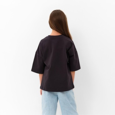 Children's Minaku T -shirt "Gummy Bear", graphite color, height 152 cm-3