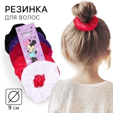 Резинка для волос 9 см, Минни Маус цвет МИКС