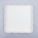 Box for cookies "peas", white, 15 x 15 x 3 cm