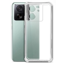 Чехол BoraSCO Bumper Case для Xiaomi 13T/13T Pro, силиконовый, прозрачный