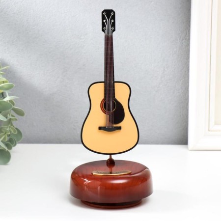 Souvenir Plastic Mechanical "Guitar" 21x9.5x9.5 cm