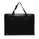 A3 folder with handles, plastic, lightning around, 490 x 350 x 30mm, with pocket, black