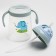 A drinker with a silicone tube and handles, 400 ml., Mix color
