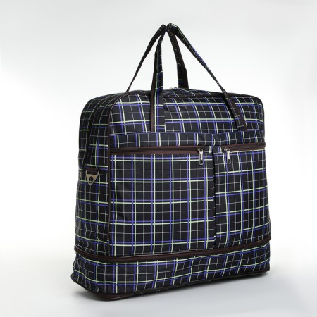 Road bag with lightning, with an increase, a long belt, the color is black-2