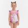 Children's swimsuit KAFTAN "Unicorn", height 98-104 (30), pink