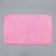 Bath and toilet rug “fluffy”, 50 × 80 cm, pink color