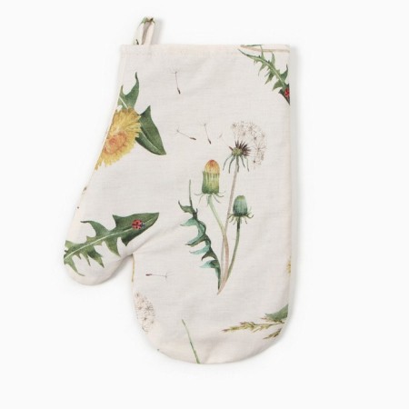 Mittens-output Ethel "Dandelions" 20x27 cm, 100% HL, sarzha 178 g/m2-2