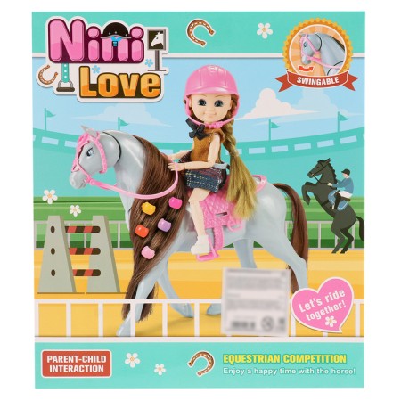 ARINA doll with a horse and accessories-14