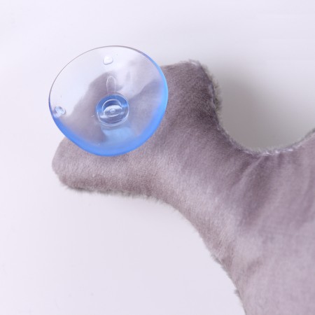 Auto -toe “Understand, forgive and call”, cat, on suction cups, with a card for a phone number-4