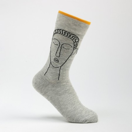 Socks, gray color, size 25-27