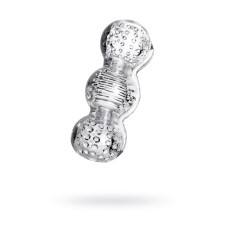 Masturbator Unrealistic Lingam byfa Rashmi, TPE, Transparent, 15.5 cm