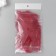 Pen decorative goose downy "Bordeaux" set 40 pcs h = 10-15 cm