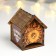 Tea house "Happy New Year" 10.5x9.5x12 cm