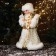 Snow Maiden "In a fur coat with an ornament" moves, with backlight, 40x20 cm, gold