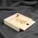 Organizer for needlework "Dragosh", wooden, 1 department, 13 × 13 × 3 cm