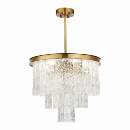 Ceiling Ceiling ST LUCE. SL1230.302.06. Stabia. 6x60 W, E14, 45x45x67 cm, brass color-3