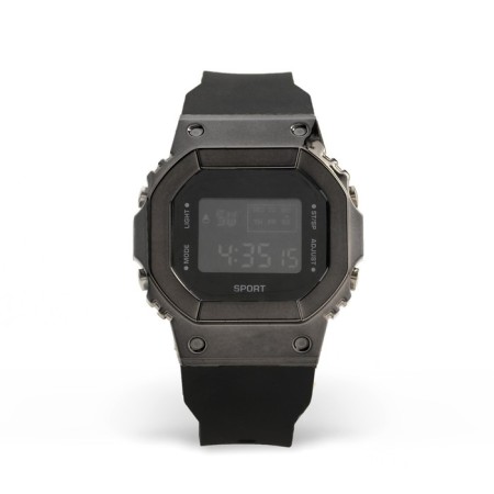 Watch of Electronic Sport, silicone strap, black-1