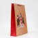 New Year. Gift package "animals and snowman", 33 x 42.5 x 10 cm.