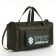 Sports bag with lightning, 3 outer pockets, khaki color